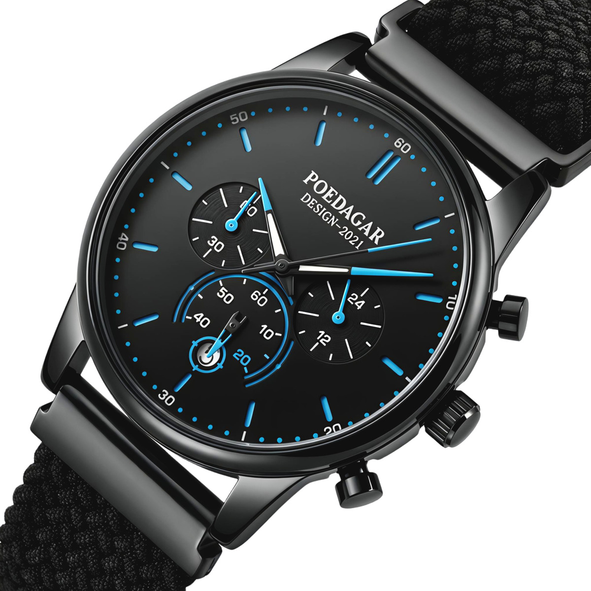 Poedagar Misto Gravy Black, 2 ремінці