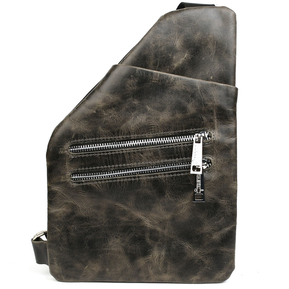 Чоловіча сумка-слінг через плече TARWA RJv-5402-4lx сіра Верона