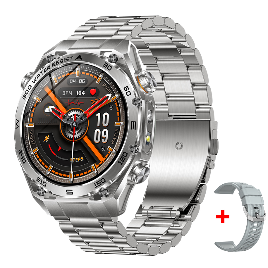 Smart Flash Steel Silver, 2 ремінці