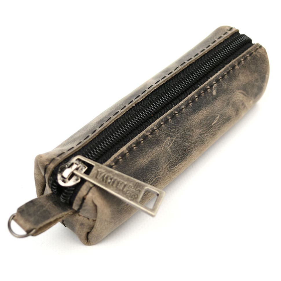 Шкіряна ключниця тубус TARWA Cylinder RJ-cylin-001 сіра