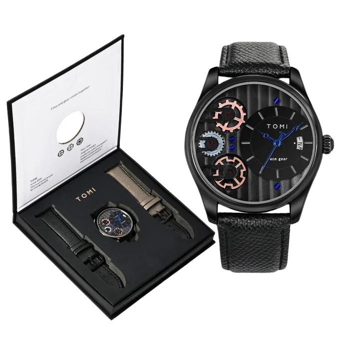 Tomi Gear Black, 2 ремінці