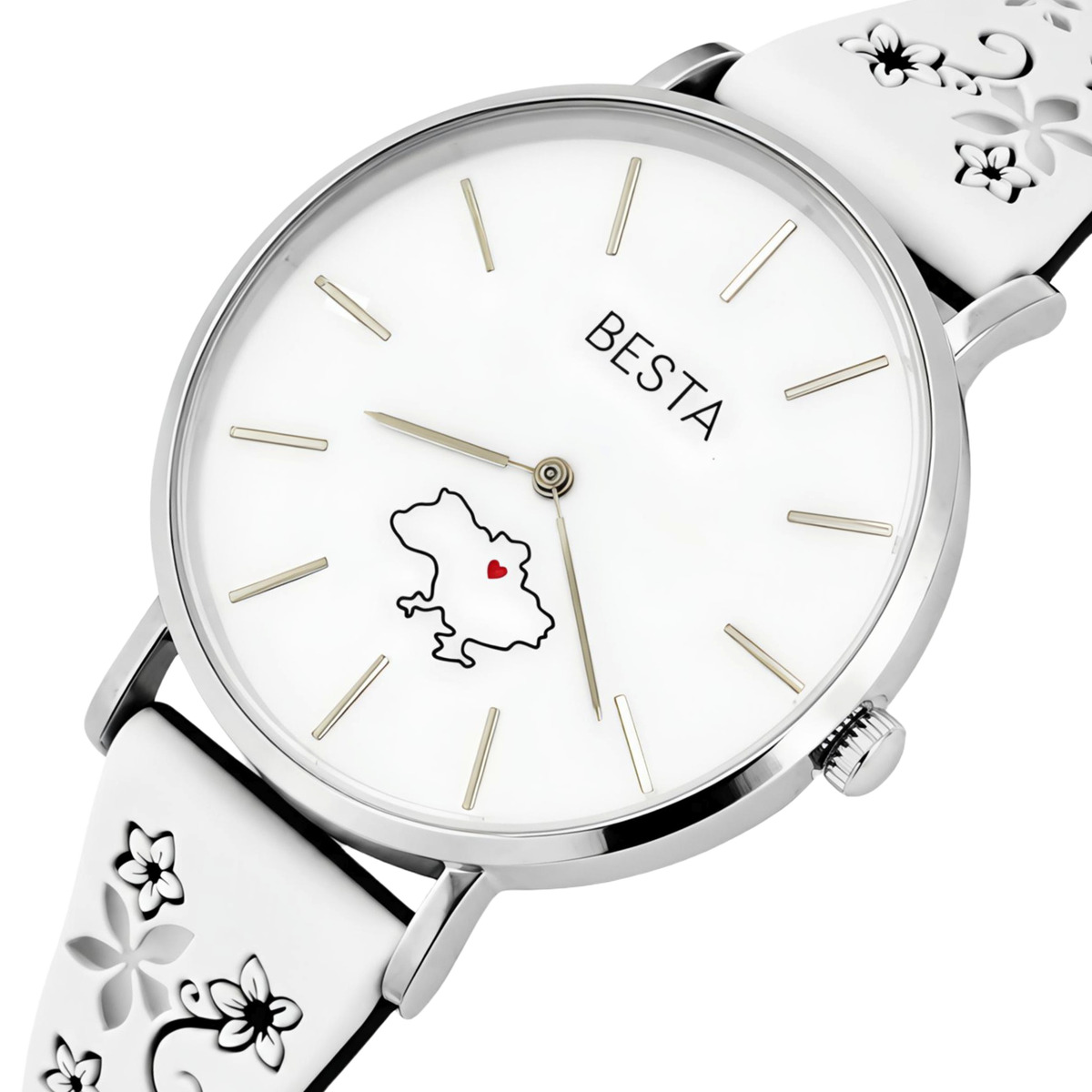 Besta Love UA White Flower, 2 ремінці