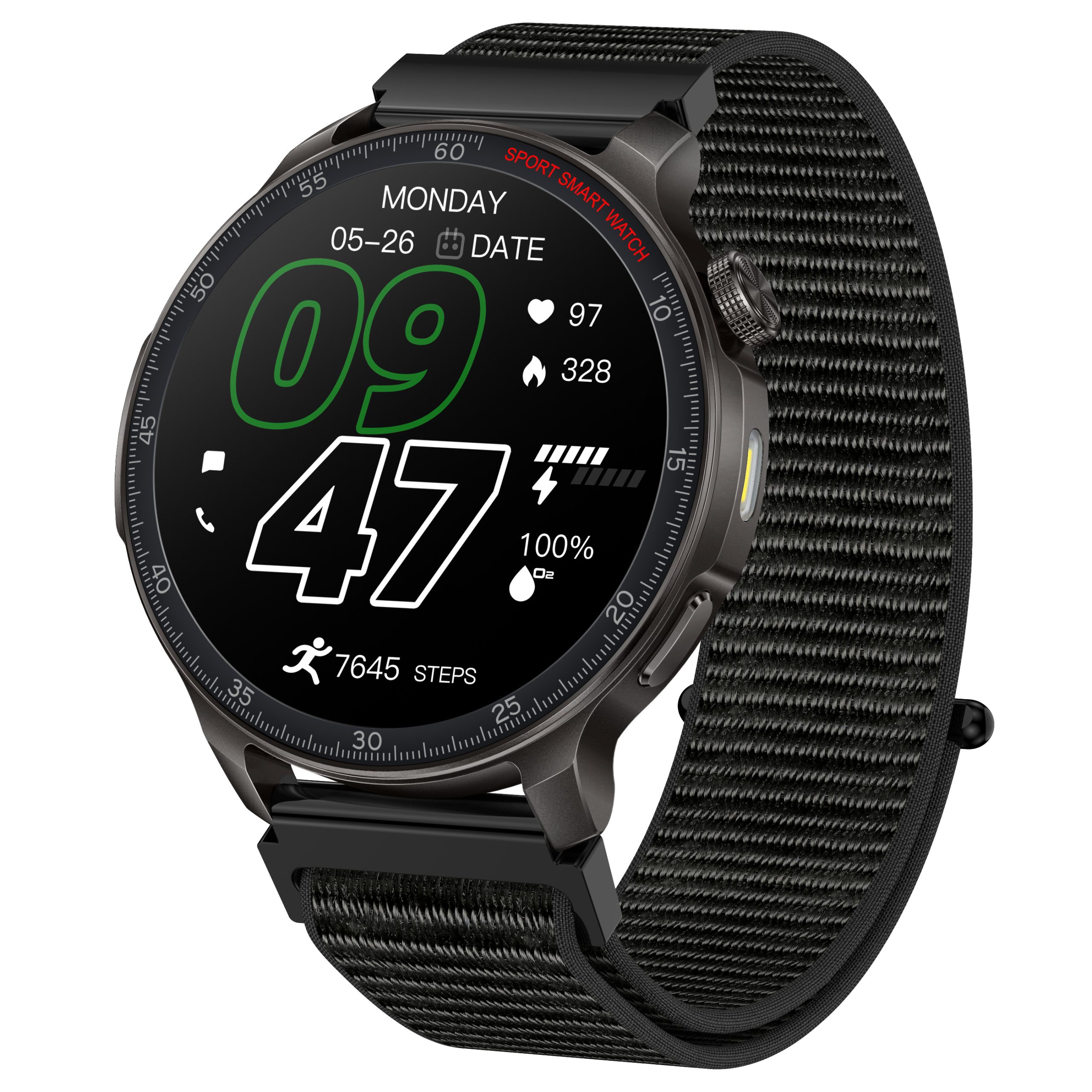 Smart Colorado Nylon Black, 2 ремінці